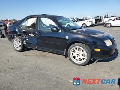 Czwarte zdjęcie samochodu z boku: 2001 VOLKSWAGEN JETTA WOLFSBURG VIN:3VWPD69M81M127621 - miniatura