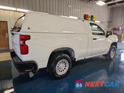 Trzecie zdjęcie samochodu z tyłu: 2023 CHEVROLET SILVERADO C1500 VIN:3GCNAAEK6PG353920 - miniatura