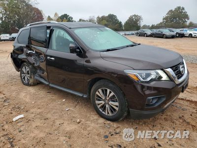 Czwarte zdjęcie samochodu z boku: 2019 NISSAN PATHFINDER S VIN:5N1DR2MN2KC642936 - miniatura