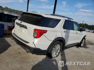 Trzecie zdjęcie samochodu z tyłu: 2022 FORD EXPLORER LIMITED VIN:1FMSK7FH8NGA45089 - miniatura