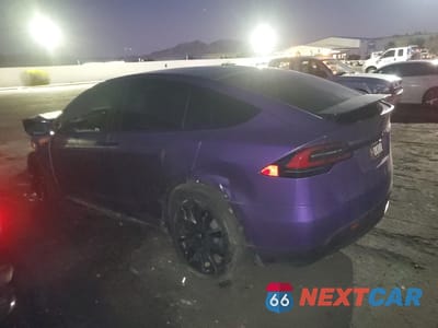 Drugie zdjęcie samochodu z przodu: 2020 TESLA MODEL X VIN:5YJXCDE22LF283383 - miniatura