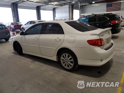 Drugie zdjęcie samochodu z przodu: 2010 TOYOTA COROLLA BASE VIN:1NXBU4EE9AZ347289 - miniatura