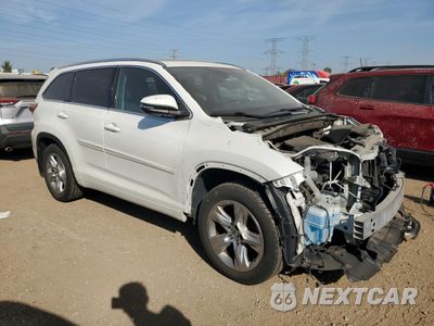 Czwarte zdjęcie samochodu z boku: 2016 TOYOTA HIGHLANDER LIMITED VIN:5TDDKRFH1GS350712 - miniatura