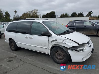 Czwarte zdjęcie samochodu z boku: 2000 DODGE GRAND CARAVAN SE VIN:2B4GP44GXYR589372 - miniatura