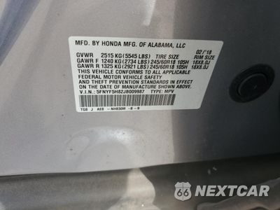 Zdjęcie 13 z 14 samochodu: 2018 HONDA PILOT EXL VIN:5FNYF5H82JB009987 - miniatura