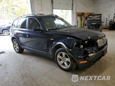 Czwarte zdjęcie samochodu z boku: 2007 BMW X3 3.0SI VIN:WBXPC93497WF29257 - miniatura