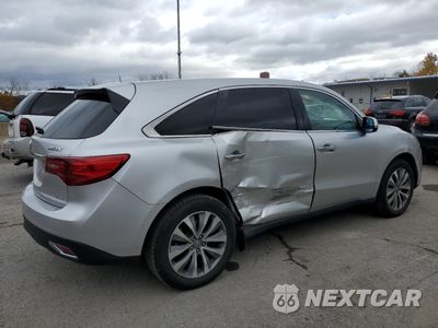 Trzecie zdjęcie samochodu z tyłu: 2015 ACURA MDX TECHNOLOGY VIN:5FRYD4H42FB020183 - miniatura