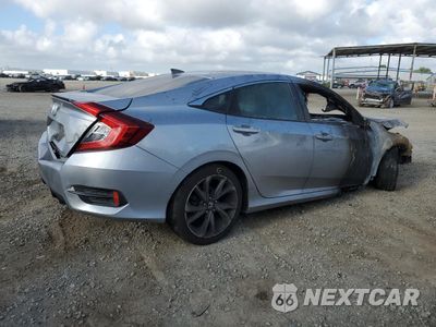 Trzecie zdjęcie samochodu z tyłu: 2019 HONDA CIVIC SPORT VIN:19XFC2F85KE020538 - miniatura