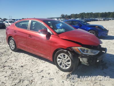 Czwarte zdjęcie samochodu z boku: 2017 HYUNDAI ELANTRA SE VIN:5NPD74LF9HH120589 - miniatura