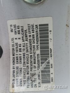 Zdjęcie 12 z 14 samochodu: 2010 HONDA CIVIC HYBRID VIN:JHMFA3F25AS007225 - miniatura