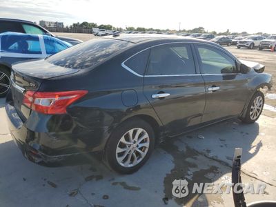 Trzecie zdjęcie samochodu z tyłu: 2019 NISSAN SENTRA S VIN:3N1AB7AP8KL606464 - miniatura