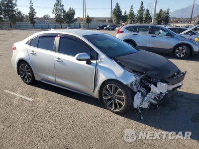 Czwarte zdjęcie samochodu z boku: 2021 TOYOTA COROLLA SE VIN:5YFS4MCE9MP059328 - miniatura