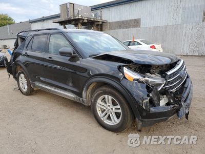 Czwarte zdjęcie samochodu z boku: 2023 FORD EXPLORER XLT VIN:1FMSK8DH7PGA37965 - miniatura