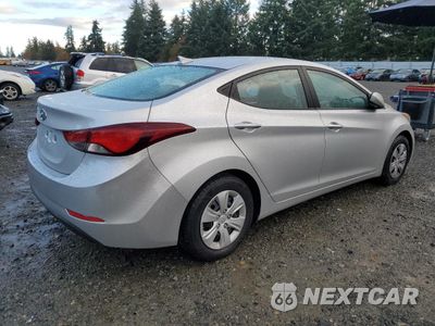 Trzecie zdjęcie samochodu z tyłu: 2016 HYUNDAI ELANTRA SE VIN:5NPDH4AE4GH686228 - miniatura