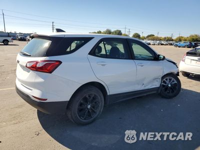 Trzecie zdjęcie samochodu z tyłu: 2021 CHEVROLET EQUINOX LS VIN:3GNAXHEV3MS124854 - miniatura