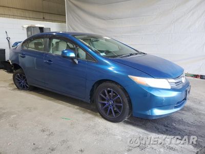 Czwarte zdjęcie samochodu z boku: 2012 HONDA CIVIC LX VIN:2HGFB2F50CH515049 - miniatura