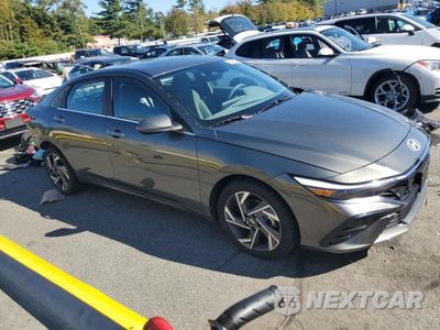 Czwarte zdjęcie samochodu z boku: 2024 HYUNDAI ELANTRA SEL VIN:KMHLS4DG5RU809212 - miniatura