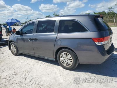 Drugie zdjęcie samochodu z przodu: 2016 HONDA ODYSSEY LX VIN:5FNRL5H26GB058840 - miniatura