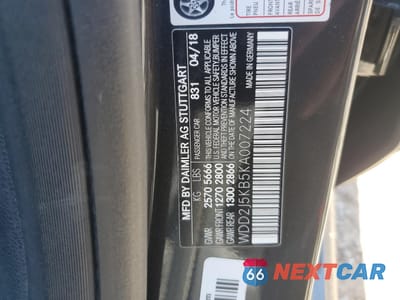 Zdjęcie 12 z 12 samochodu: 2019 MERCEDES-BENZ CLS 450 4MATIC VIN:WDD2J5KB5KA007224 - miniatura