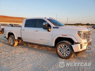 Czwarte zdjęcie samochodu z boku: 2023 GMC SIERRA K2500 DENALI VIN:1GT49REY7PF113185 - miniatura