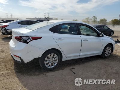 Trzecie zdjęcie samochodu z tyłu: 2018 HYUNDAI ACCENT SE VIN:3KPC24A31JE019561 - miniatura