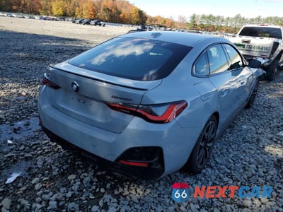 Trzecie zdjęcie samochodu z tyłu: 2024 BMW M440XI GRAN COUPE VIN:WBA13AW06RFR02989 - miniatura