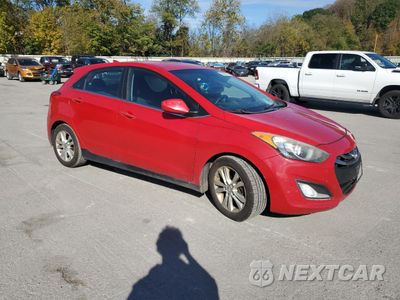 Czwarte zdjęcie samochodu z boku: 2013 HYUNDAI ELANTRA GT VIN:KMHD35LE6DU087510 - miniatura