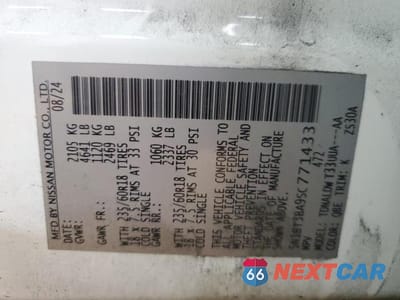 Zdjęcie 13 z 13 samochodu: 2025 NISSAN ROGUE SV VIN:5N1BT3BA9SC771433 - miniatura