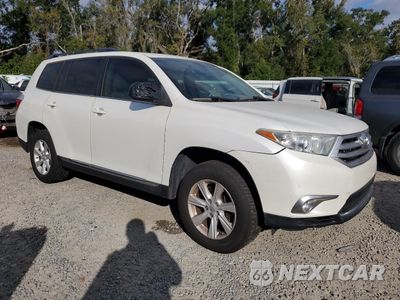 Czwarte zdjęcie samochodu z boku: 2012 TOYOTA HIGHLANDER BASE VIN:5TDZK3EH6CS087342 - miniatura