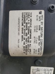 Zdjęcie 12 z 12 samochodu: 1996 SATURN SL2 VIN:1G8ZK5273TZ267491 - miniatura