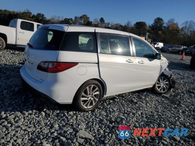 Trzecie zdjęcie samochodu z tyłu: 2012 MAZDA 5 VIN:JM1CW2BL6C0138922 - miniatura