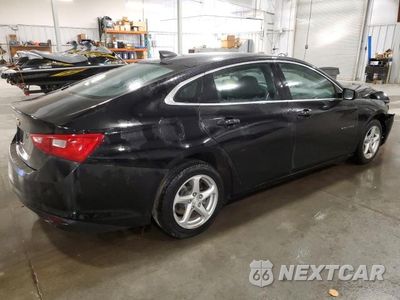 Trzecie zdjęcie samochodu z tyłu: 2018 CHEVROLET MALIBU LS VIN:1G1ZB5ST6JF282755 - miniatura