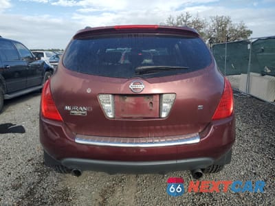 Zdjęcie 6 z 13 samochodu: 2006 NISSAN MURANO SL VIN:JN8AZ08T66W422759 - miniatura