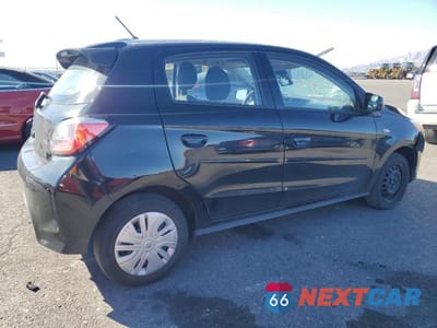 Trzecie zdjęcie samochodu z tyłu: 2022 MITSUBISHI MIRAGE ES VIN:ML32AUHJ7NH009414 - miniatura