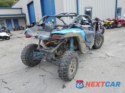 Czwarte zdjęcie samochodu z boku: 2022 CANAM MAVERICK X3 DS TURBO - DUNE BUGGY VIN:3JBVGAY44NE001121 - miniatura