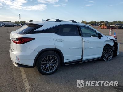 Trzecie zdjęcie samochodu z tyłu: 2019 LEXUS RX 450H BASE VIN:2T2BGMCA6KC035646 - miniatura