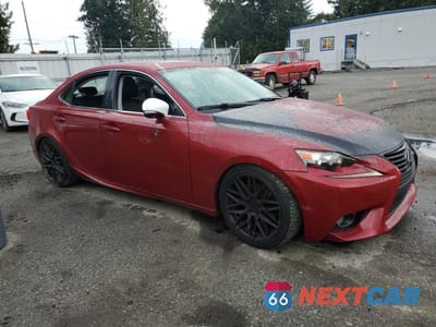 Czwarte zdjęcie samochodu z boku: 2014 LEXUS IS 250 VIN:JTHBF1D27E5004791 - miniatura