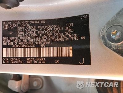 Zdjęcie 14 z 14 samochodu: 2005 TOYOTA HIGHLANDER LIMITED VIN:JTEDP21A450061242 - miniatura