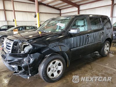 2013 HONDA PILOT LX 5FNYF4H22DB079628 - główne zdjęcie licytacji z USA - miniatura
