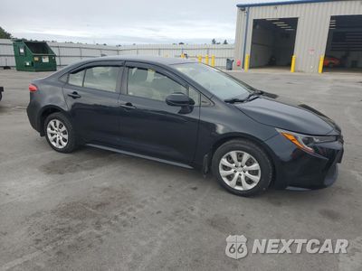 Czwarte zdjęcie samochodu z boku: 2020 TOYOTA COROLLA LE VIN:JTDEPRAE4LJ088145 - miniatura