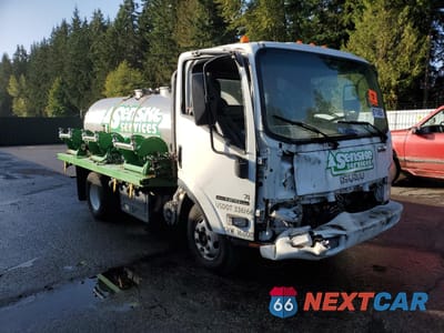 Czwarte zdjęcie samochodu z boku: 2017 ISUZU NPR HD VIN:JALC4W169H7001897 - miniatura