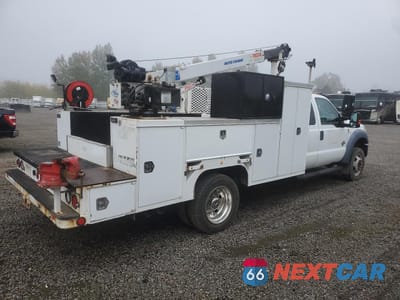 Trzecie zdjęcie samochodu z tyłu: 2015 FORD F550 SUPER DUTY VIN:1FD0X5HT3FED56893 - miniatura
