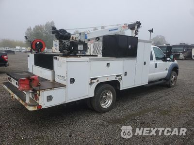 Trzecie zdjęcie samochodu z tyłu: 2015 FORD F550 SUPER DUTY VIN:1FD0X5HT3FED56893 - miniatura