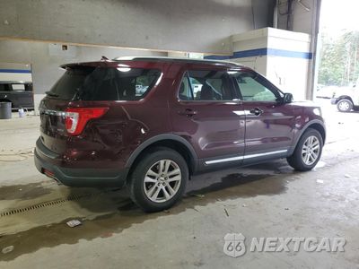 Trzecie zdjęcie samochodu z tyłu: 2018 FORD EXPLORER XLT VIN:1FM5K8D88JGC03429 - miniatura