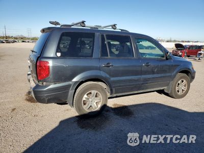 Trzecie zdjęcie samochodu z tyłu: 2005 HONDA PILOT EXL VIN:5FNYF18515B067934 - miniatura