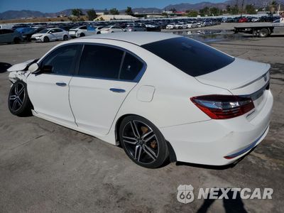 Drugie zdjęcie samochodu z przodu: 2017 HONDA ACCORD SPORT VIN:1HGCR2F65HA013831 - miniatura
