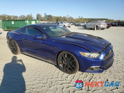 Czwarte zdjęcie samochodu z boku: 2016 FORD MUSTANG GT VIN:1FA6P8CF1G5271804 - miniatura