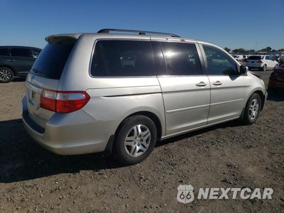 Trzecie zdjęcie samochodu z tyłu: 2007 HONDA ODYSSEY EXL VIN:5FNRL38607B413184 - miniatura