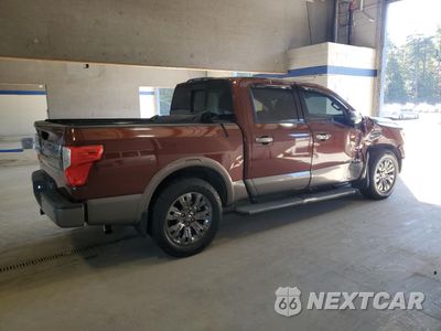 Trzecie zdjęcie samochodu z tyłu: 2017 NISSAN TITAN SV VIN:1N6AA1E64HN500128 - miniatura