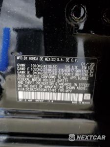 Zdjęcie 13 z 16 samochodu: 2025 HONDA HR-V EXL VIN:3CZRZ2H70SM772485 - miniatura
